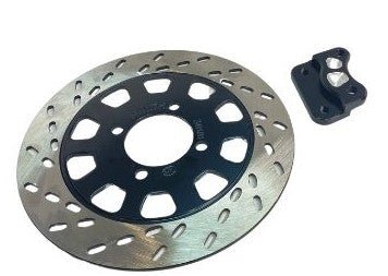 190mm Custom rotor and adapter for NCY forks and Ø30 tree - ScooterSwapShop