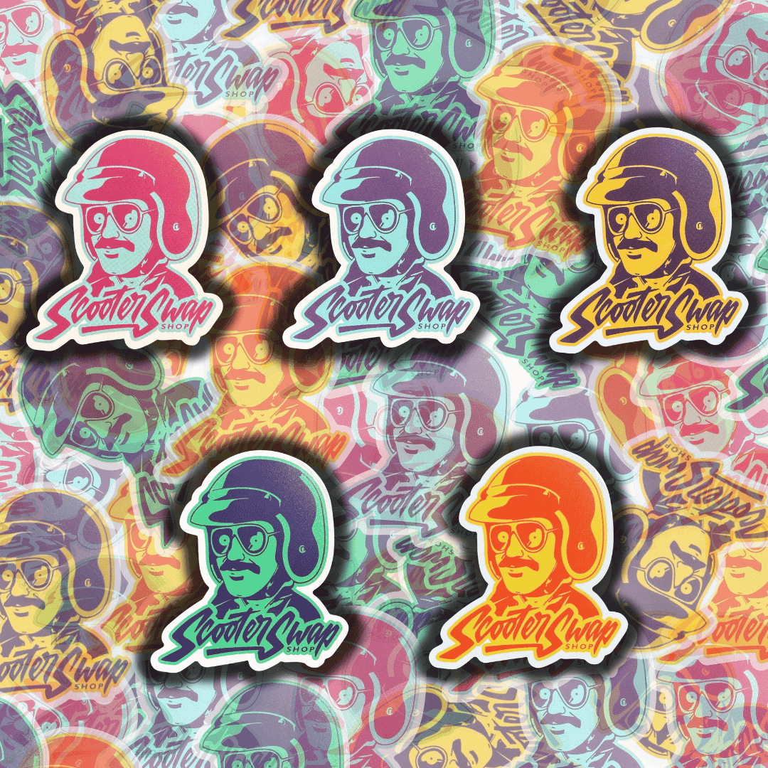 Swap Shop Stickers (many colors!)