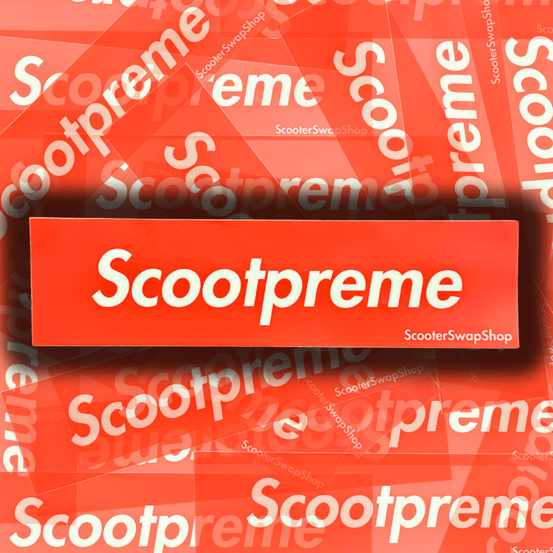 "Scootpreme" Bumper Sticker