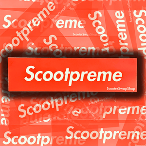 "Scootpreme" Bumper Sticker
