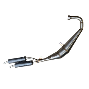YSR 50 Twin Tip Stainless Exhaust