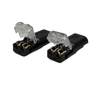 License plate screw LED turn signals