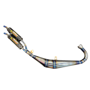 YSR 50 Twin Tip Stainless Exhaust