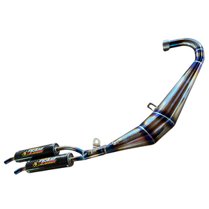 YSR 50 Twin Tip Stainless Exhaust