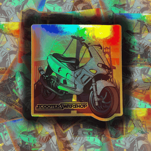 Bridge City HOLO Sticker - ScooterSwapShop