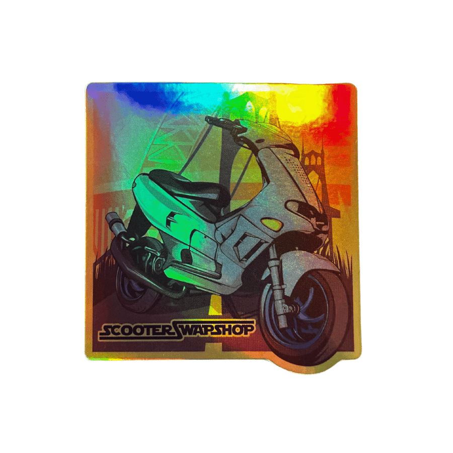 Bridge City HOLO Sticker - ScooterSwapShop