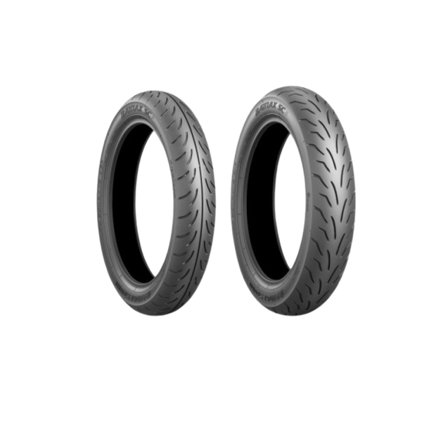 Bridgestone Battlax SC tires - 12