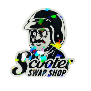 Cracked Ice Scooter Swap Shop Sticker - ScooterSwapShop