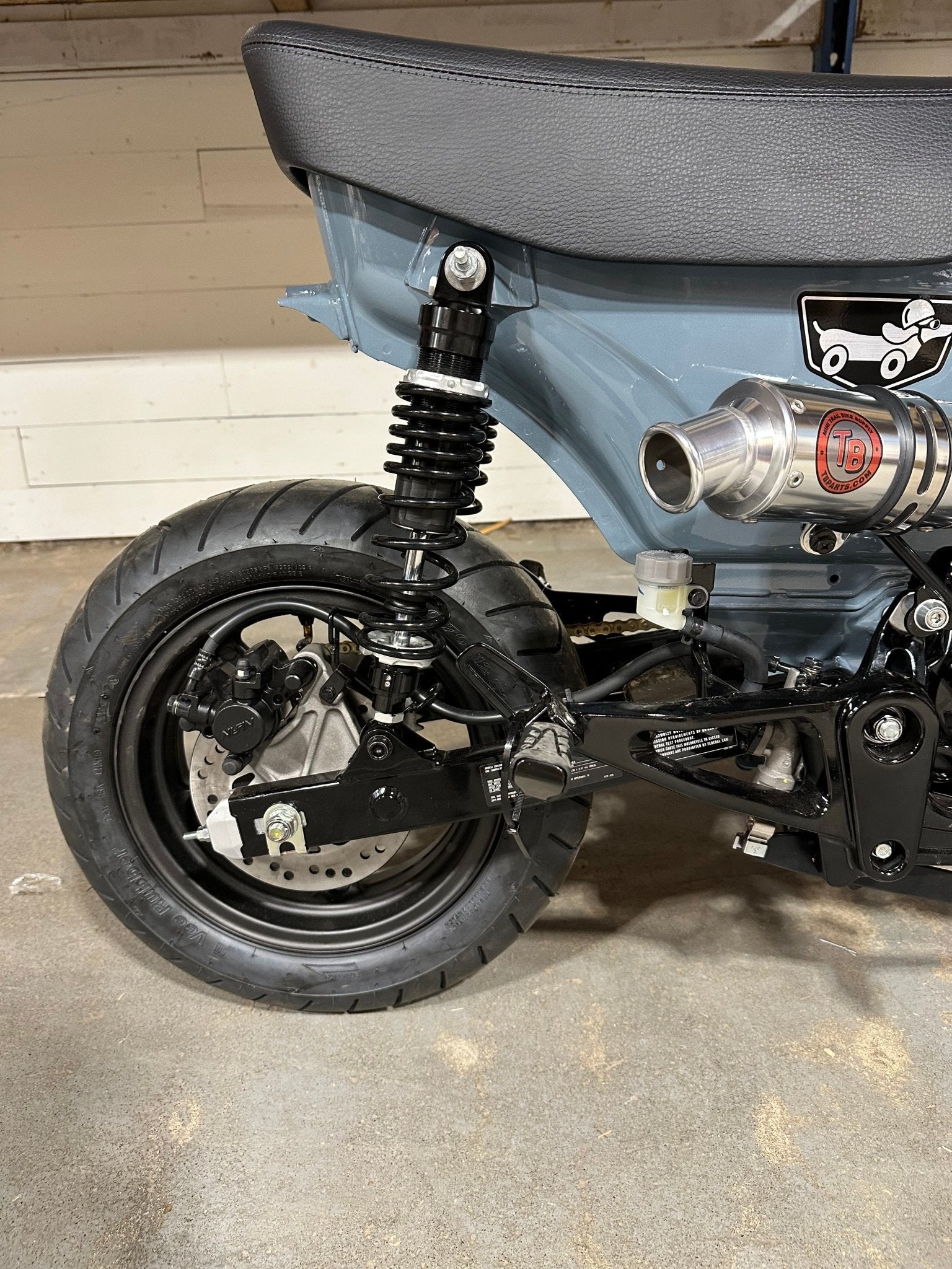 DAX 330mm Shocks - Black - ScooterSwapShop