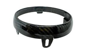 Dax, Monkey Carbon Fiber headlight ring - ScooterSwapShop