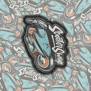 Fabric Dio Sticker - ScooterSwapShop