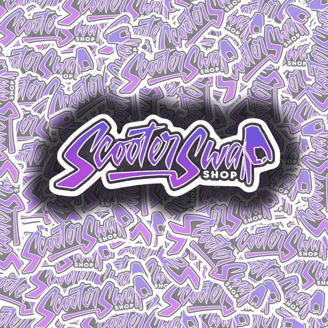 Gotcha SSS Stickers 2.0 - Glossy, Holo, Glow in the Dark - ScooterSwapShop