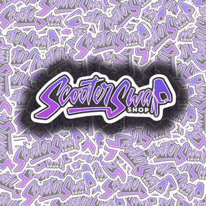 Gotcha SSS Stickers 2.0 - Glossy, Holo, Glow in the Dark - ScooterSwapShop