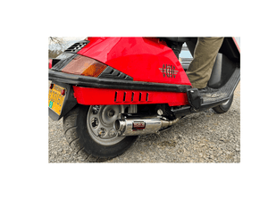 HONDA ch80 elite stainless s23 exhaust system - ScooterSwapShop