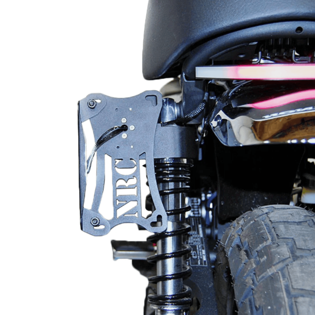 Honda Monkey License Plate Side Mount - ScooterSwapShop