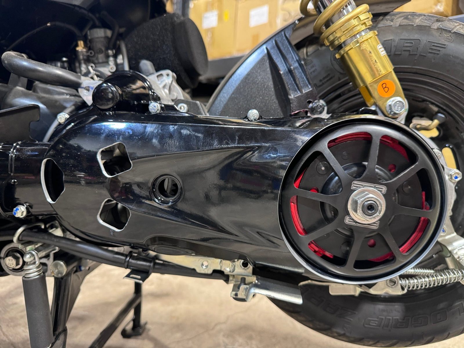 Honda navi vented cvt cover - ScooterSwapShop