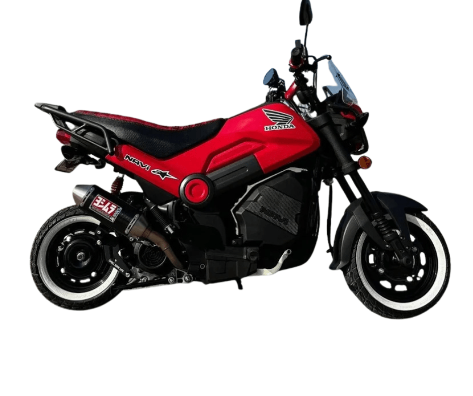 Honda Navi White Wall Tires - ScooterSwapShop