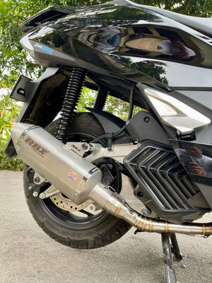 Honda PCX 150 / 160 RBX full stainless steel exhaust - ScooterSwapShop
