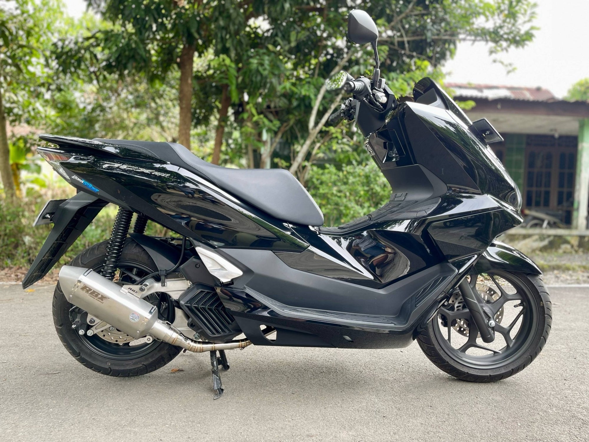 Honda PCX 150 / 160 RBX full stainless steel exhaust - ScooterSwapShop