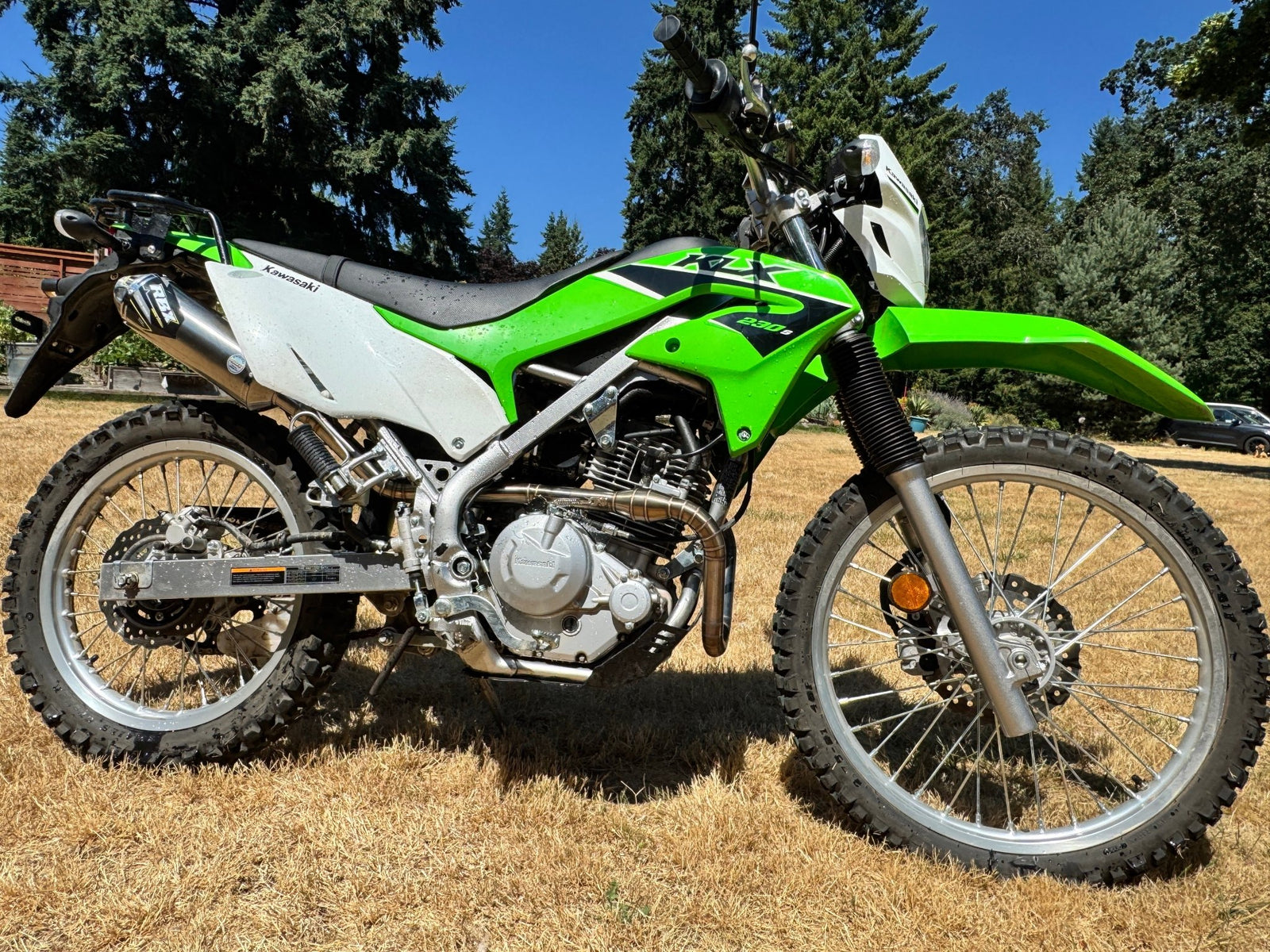 Klx 230 rbx stainless exhaust - ScooterSwapShop