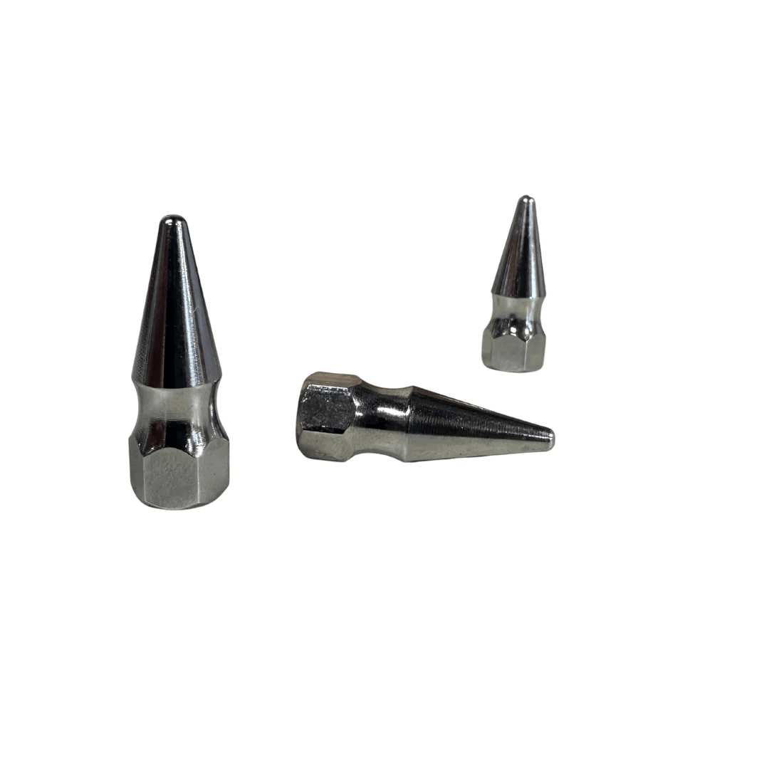 M6 X 1.00 chrome spike nut - ScooterSwapShop