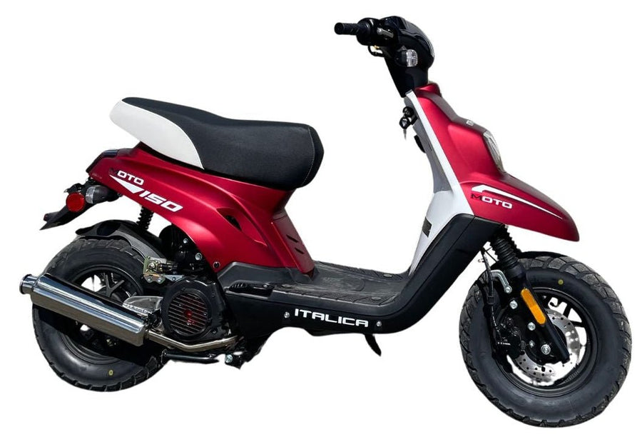 Moto 150 Chrome Racing exhaust - ScooterSwapShop