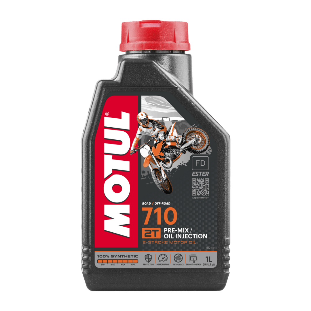 Motul 710 Synthetic 2t Oil 1L - ScooterSwapShop
