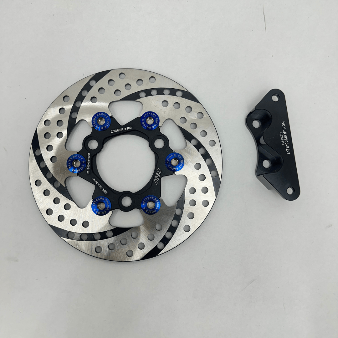 NCY Overized Rotor (200mm) + Caliper - OPEN BOX - ScooterSwapShop