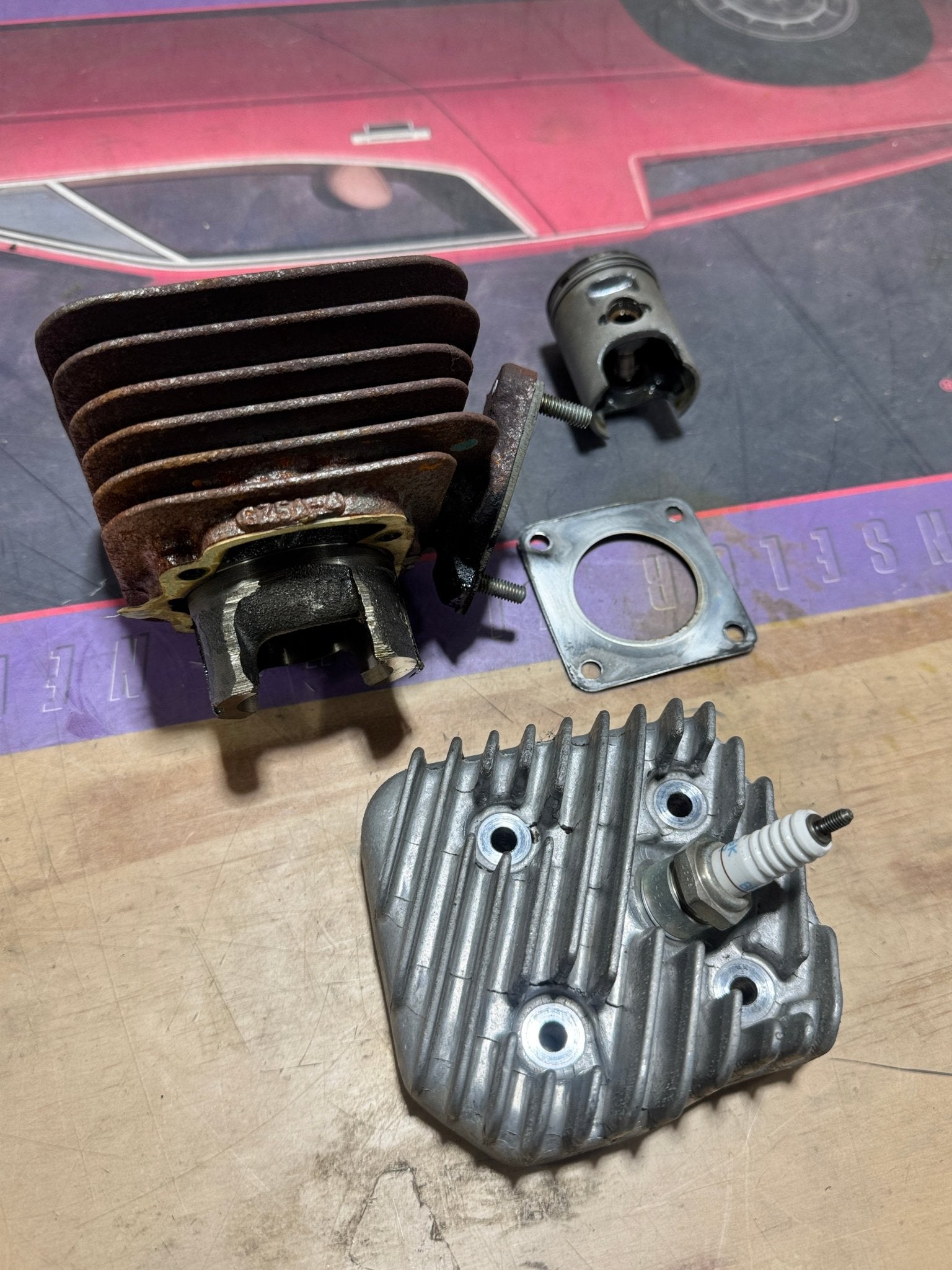 oem 94 - 01 honda elite cylinder - ScooterSwapShop