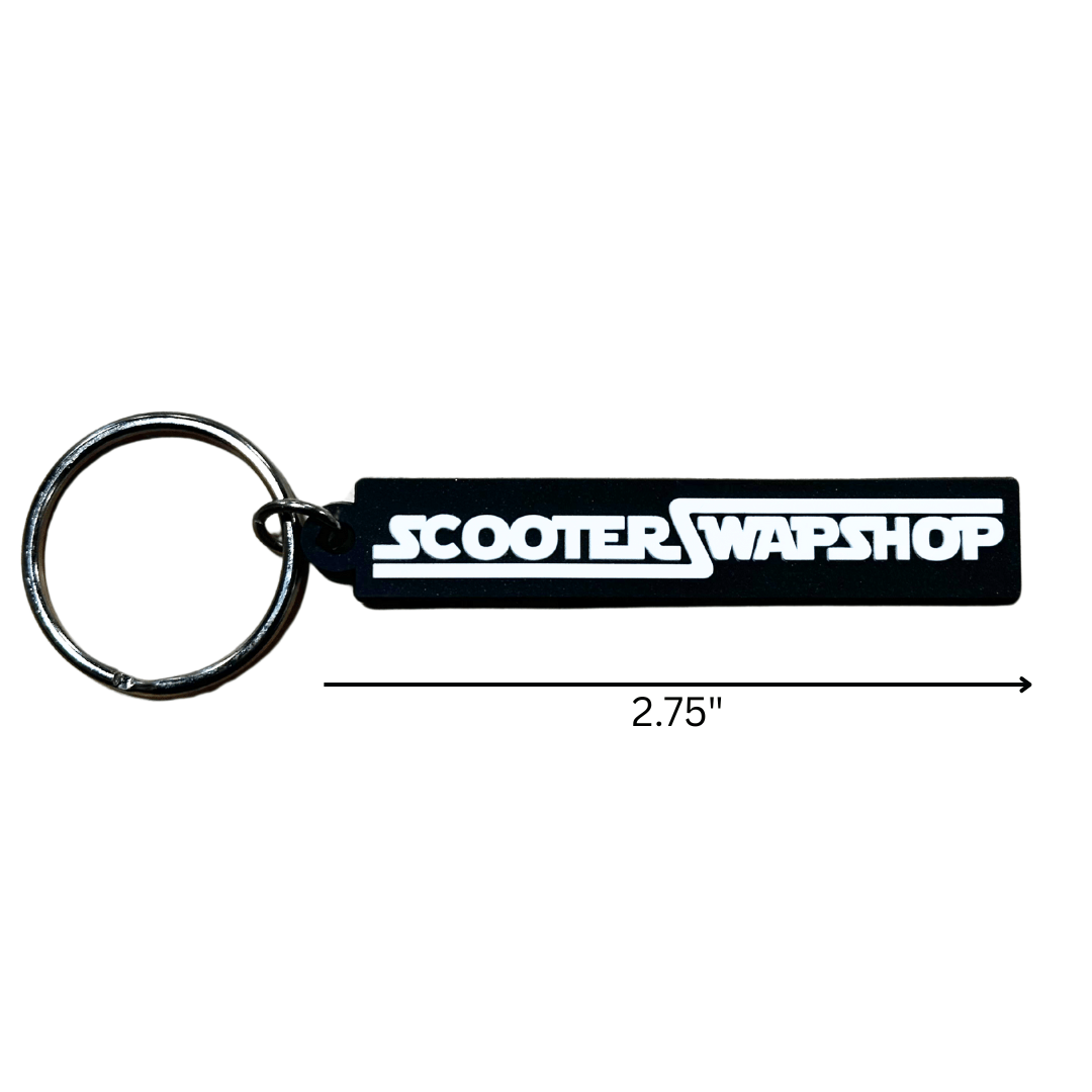 PVC Rubber SSS Keychain - ScooterSwapShop