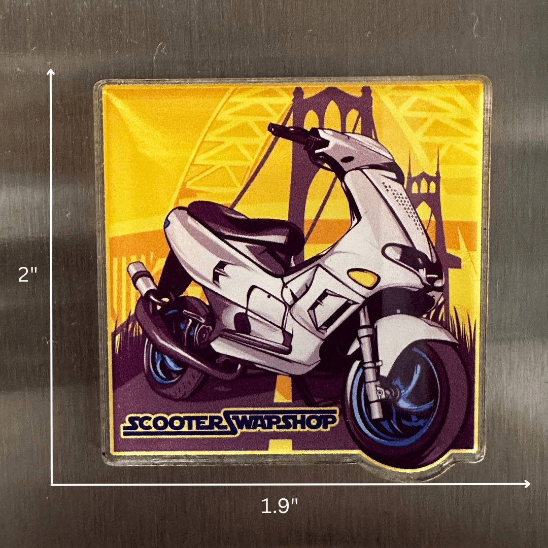 Scooter Swap Shop Magnets - Limited Quantities of Each - ScooterSwapShop