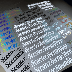 ScooterSwapShop Die Cut Vinyl - ScooterSwapShop