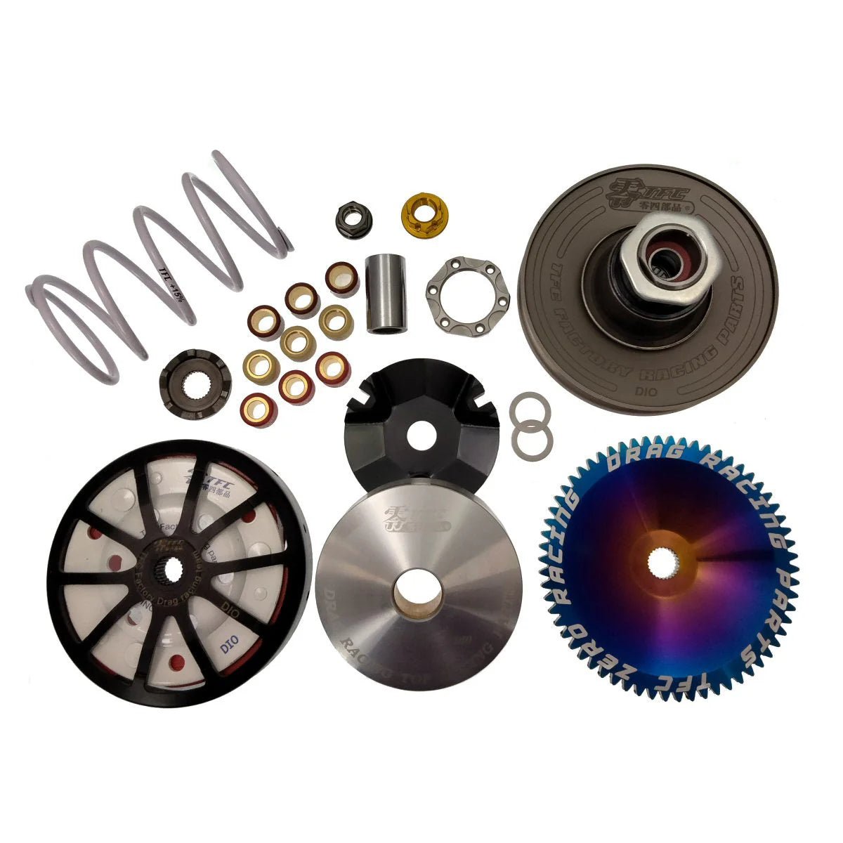 TFC Transmission kit - Honda elite / dio - ScooterSwapShop