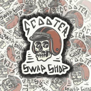 Undead Rider Sticker - ScooterSwapShop