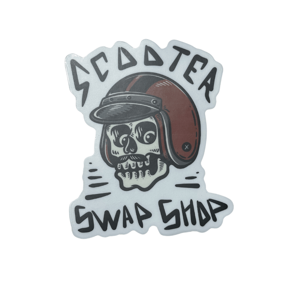 Undead Rider Sticker - ScooterSwapShop
