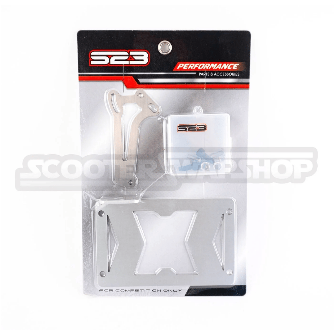 Universal S23 License Plate Brackets - ScooterSwapShop