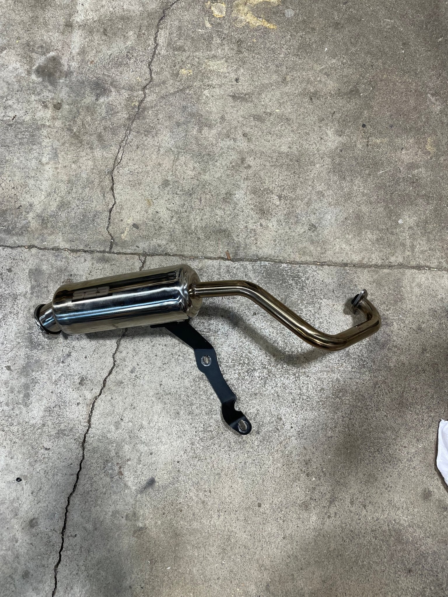 *USED* Honda Navi S23 exhaust - ScooterSwapShop