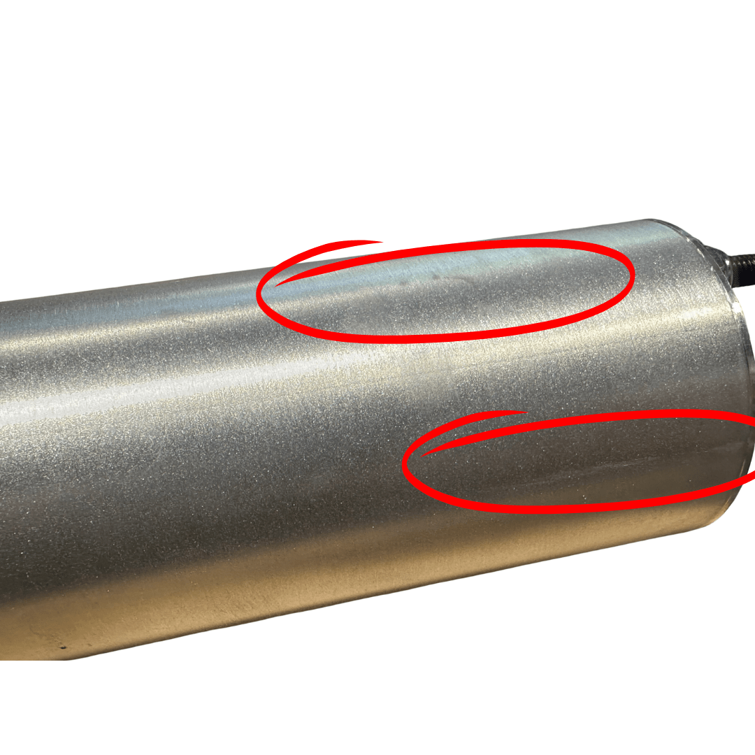 USED - Yasuni Replacement Silencer Silver - ScooterSwapShop