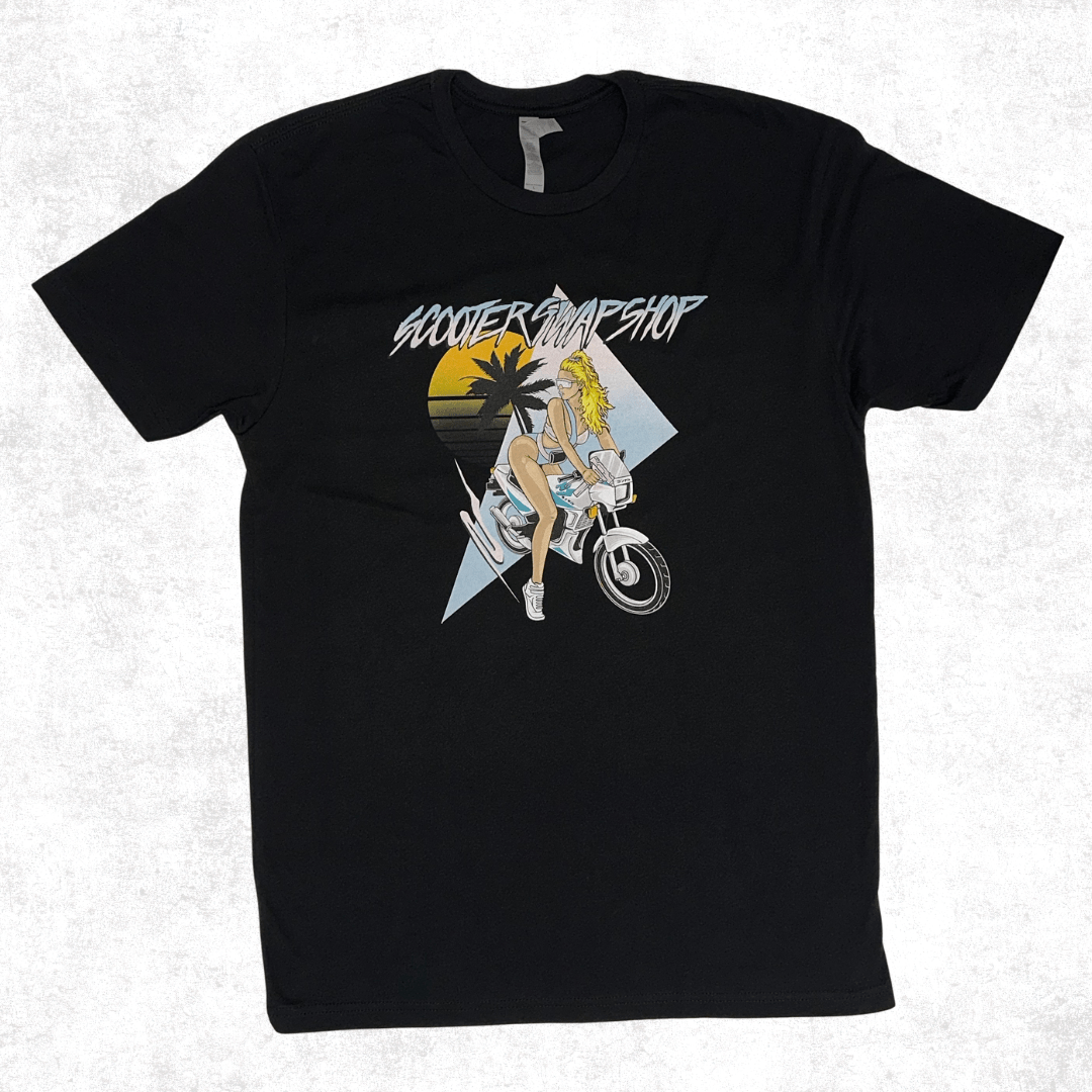 UZI CHICK T shirt(New!) - ScooterSwapShop