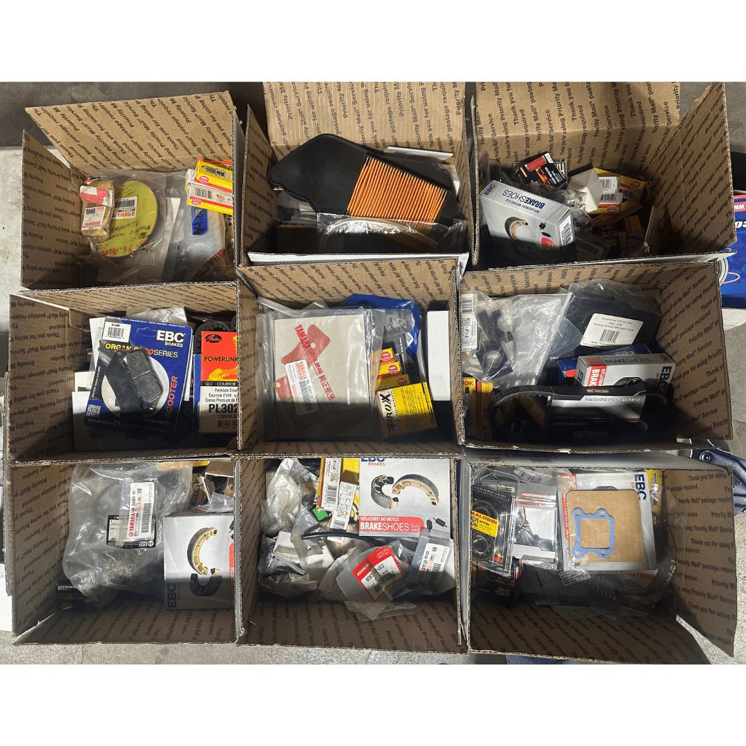 What's in the box? SCOOTER MYSTERY BOXES - ScooterSwapShop