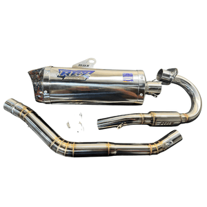 XR150L Full Stainless Exhaust System V2 - ScooterSwapShop