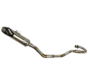 XR150L Full Stainless Exhaust System V3 POLISHED - ScooterSwapShop