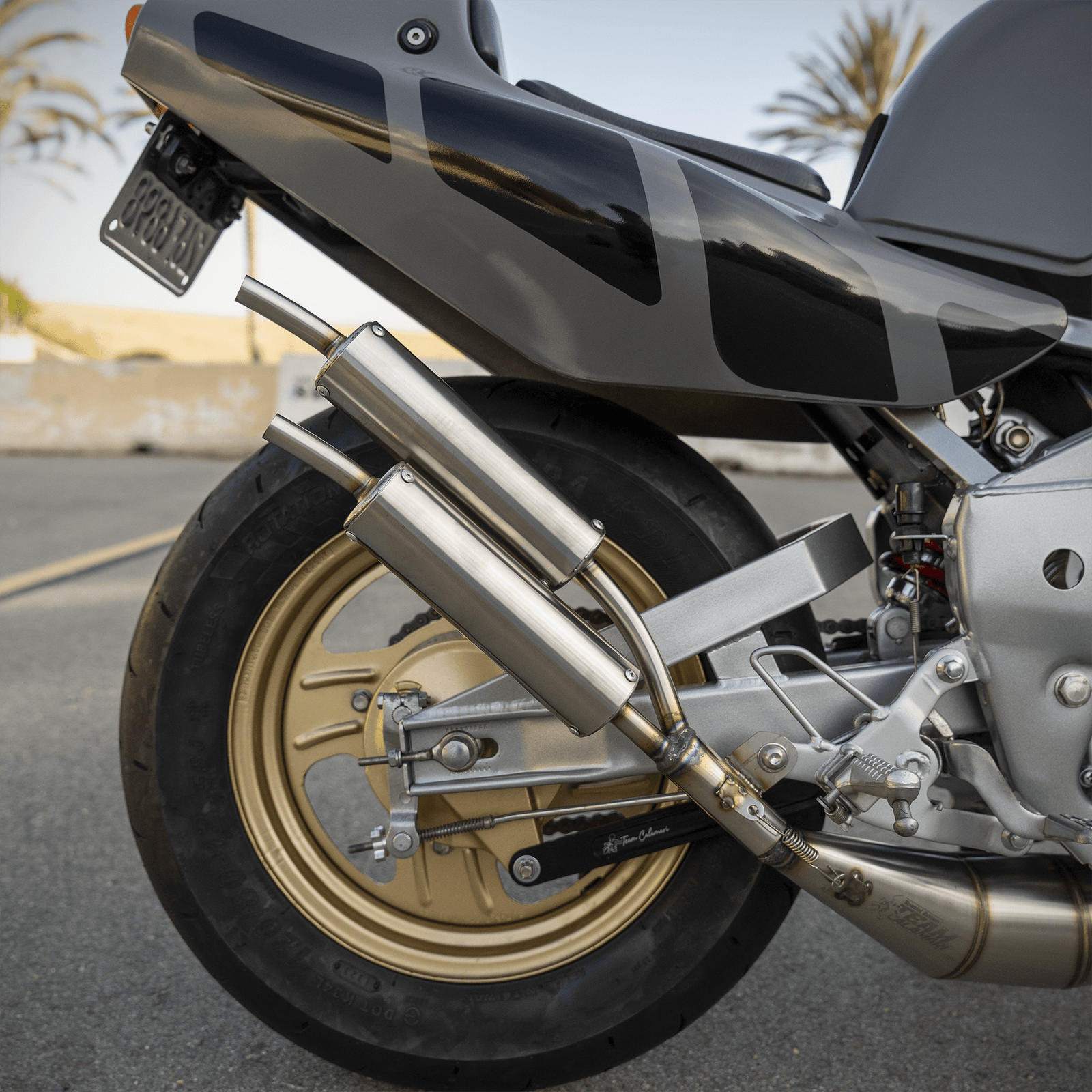 YSR 50 Twin Tip Stainless Exhaust - ScooterSwapShop