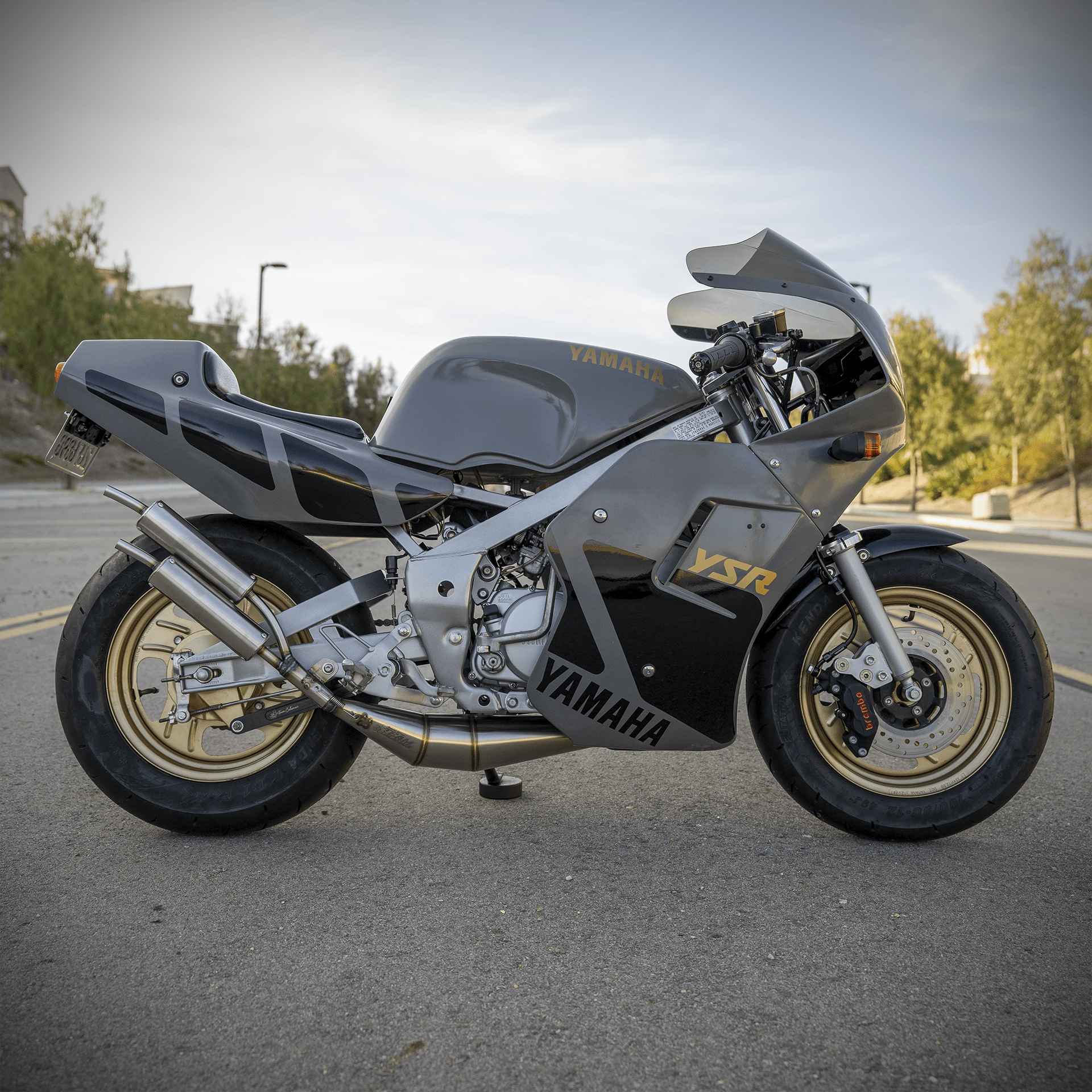 YSR 50 Twin Tip Stainless Exhaust - ScooterSwapShop YSR 50 Twin Tip Stainless Exhaust - ScooterSwapShop