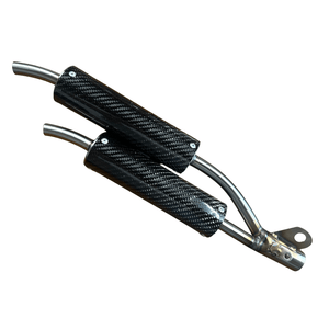 YSR 50 Twin Tip Stainless Exhaust - ScooterSwapShop