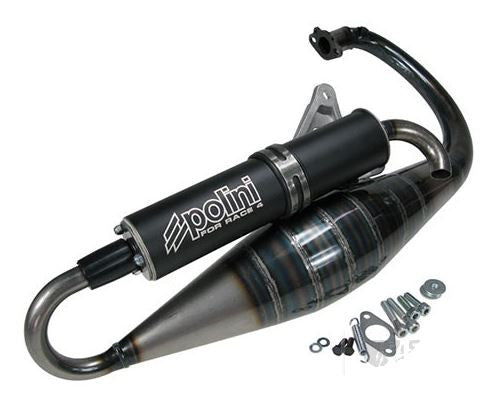 Polini 4 race exhaust prebug zuma - ScooterSwapShop