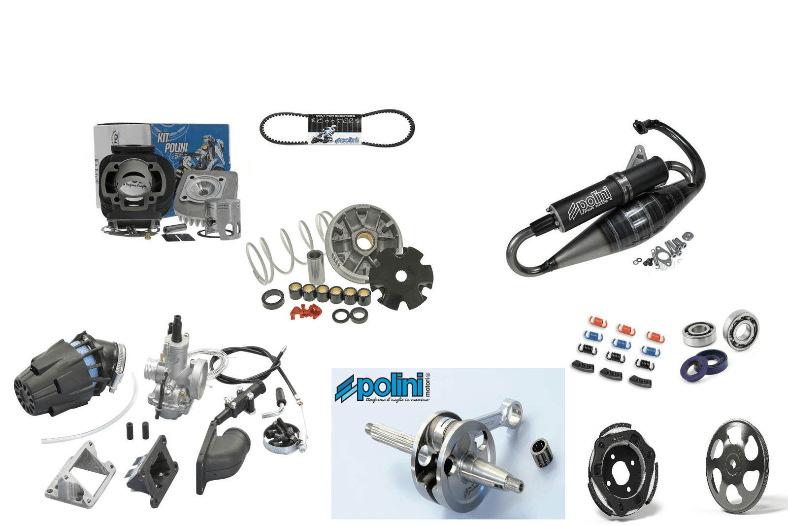 89 - 01 Prebug Zuma Polini Corsa Bundle - ScooterSwapShop