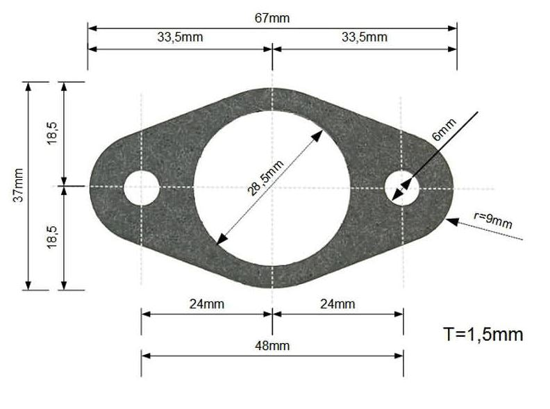 Exhaust Gasket - ScooterSwapShop