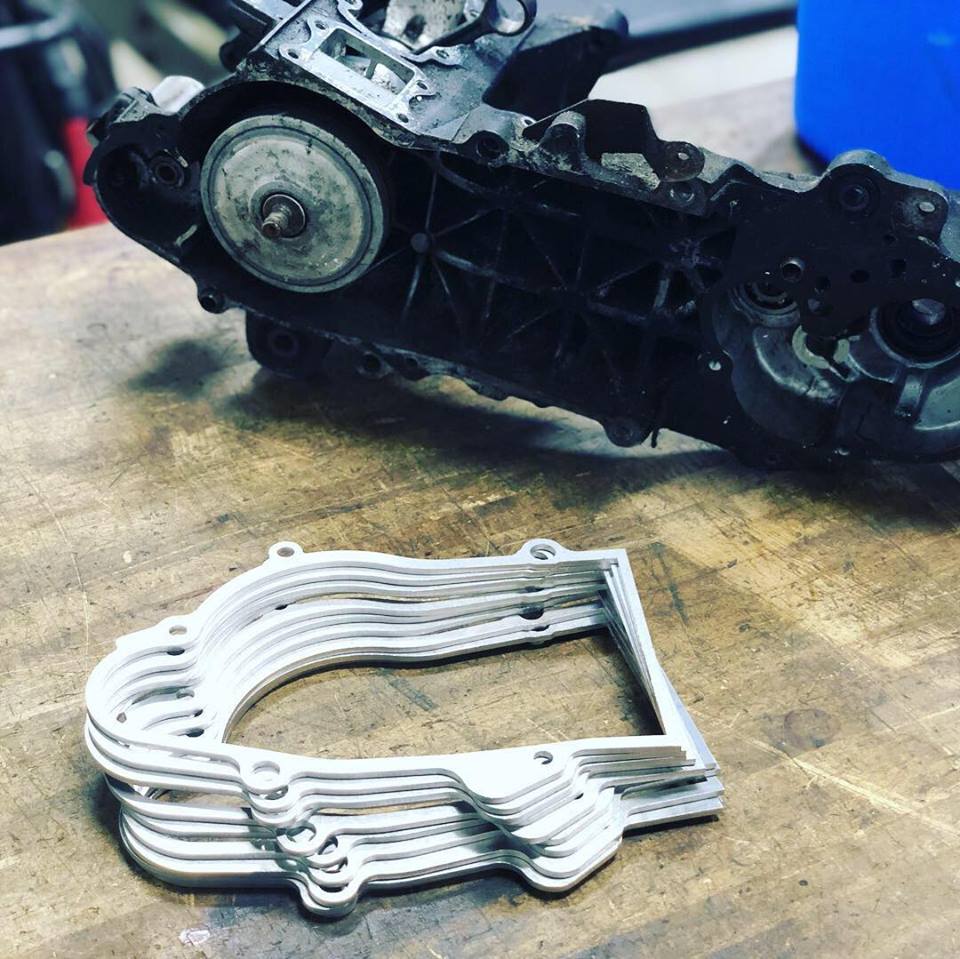 Honda Elite / Dio CVT Cover Spacer - ScooterSwapShop