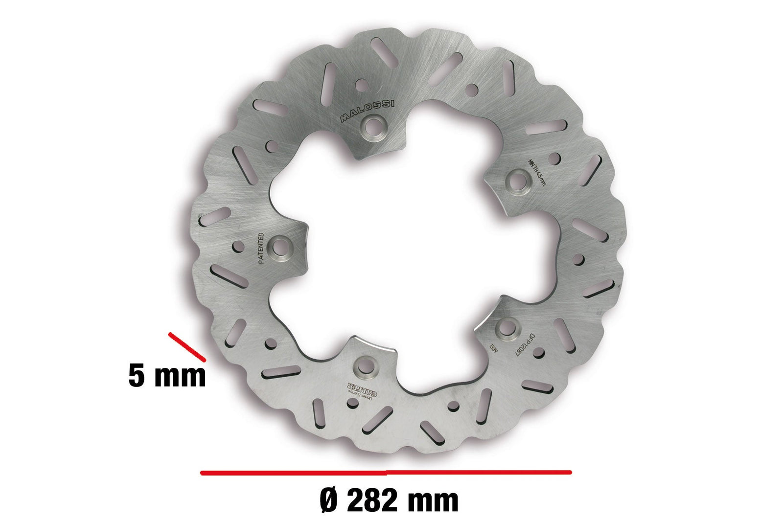 Malossi rear rotor for T - MAX - ScooterSwapShop